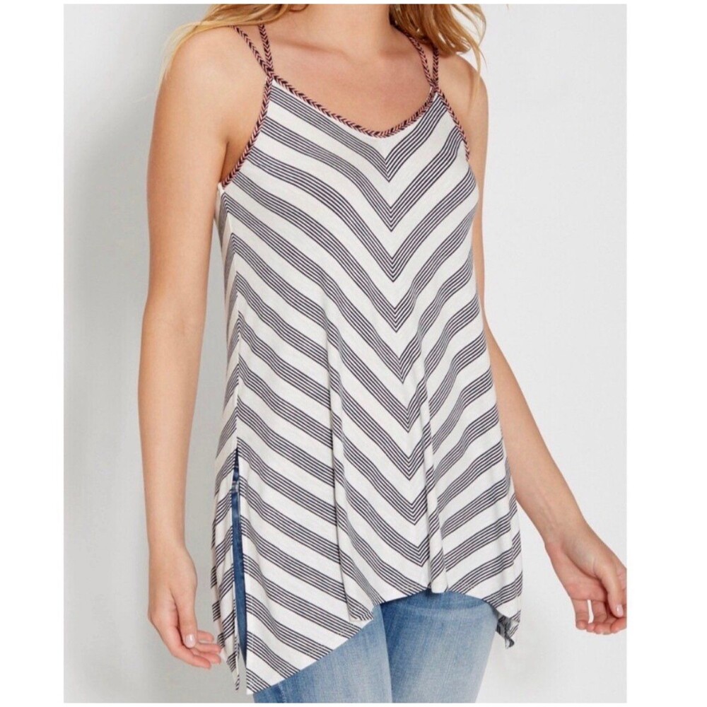 Maurices Striped Tank Top Women’s Size L